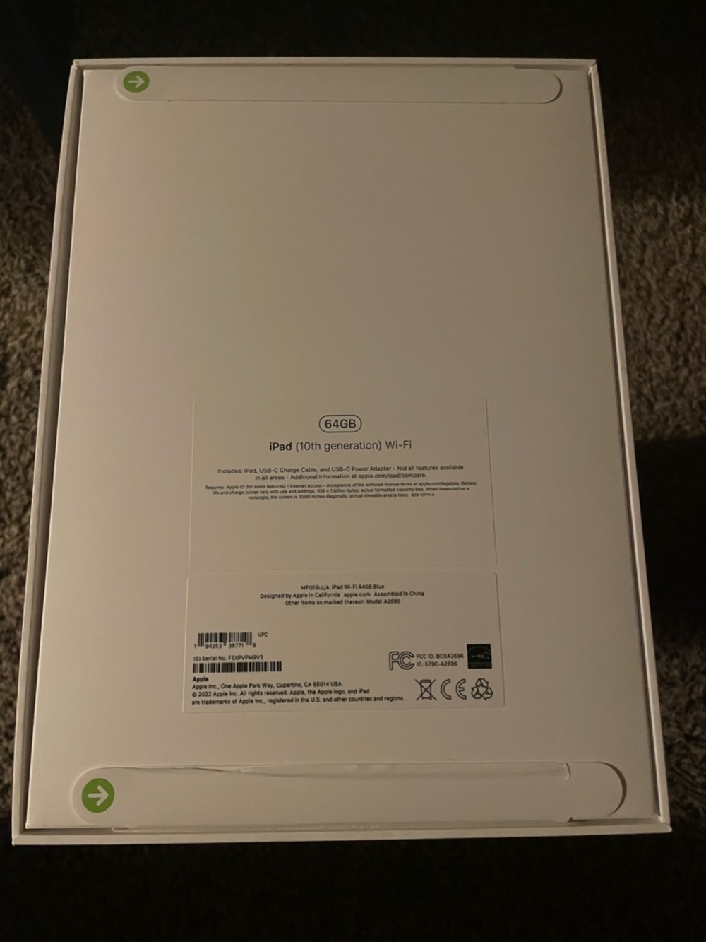 Apple iPad 10th Generation 64 GB Blue - Picture 5 of 6